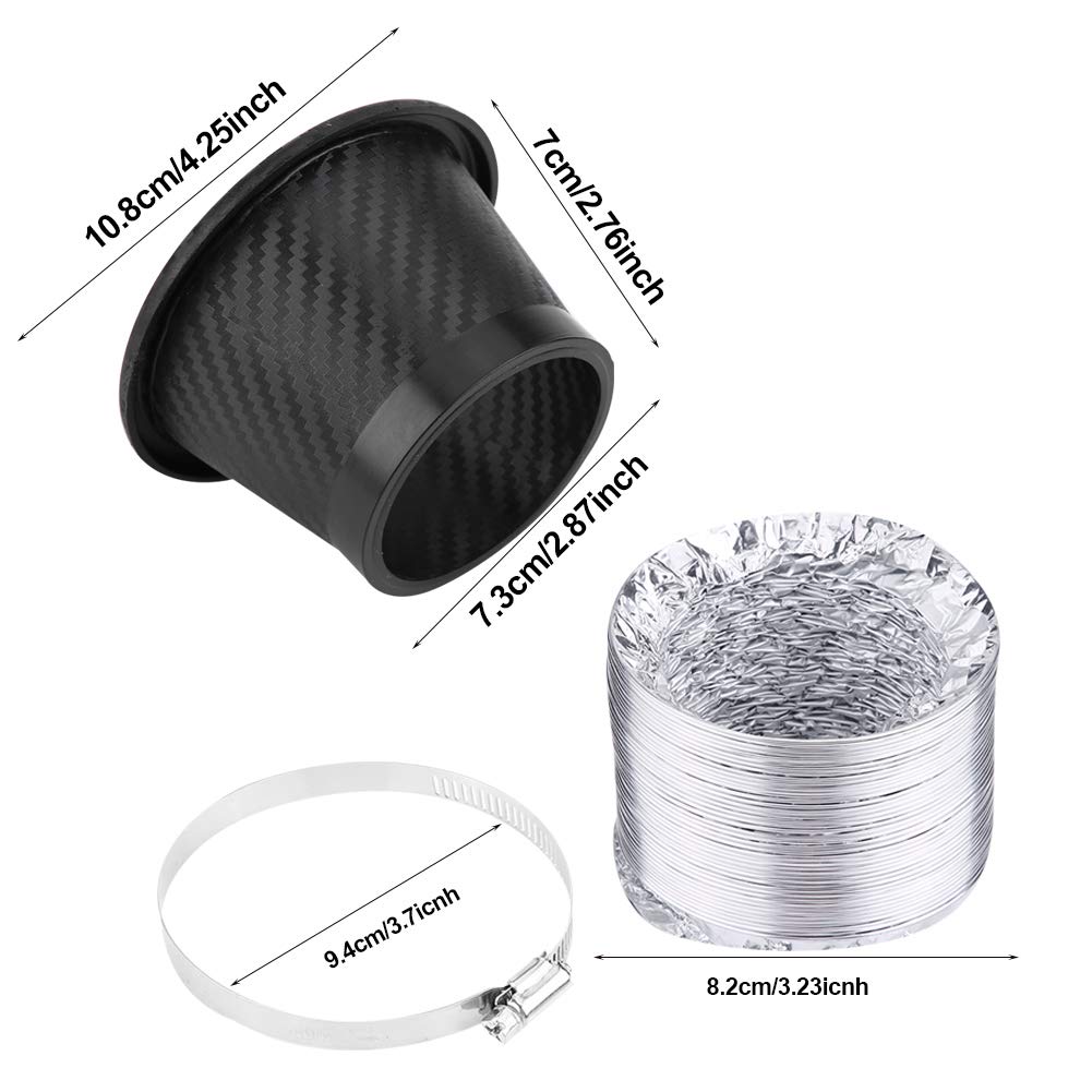 Kit Universel De Tuyau D'admission D'air Turbo Pour Pare-chocs Avant