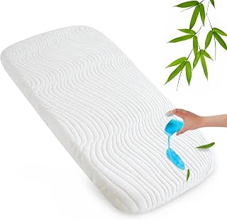 Luv4babe Waterproof Bassinet Mattress Pad 18x32x1" - Soft Bamboo Cover, Removable Washable for RONBEI, Arm's Reach, QUTANIX