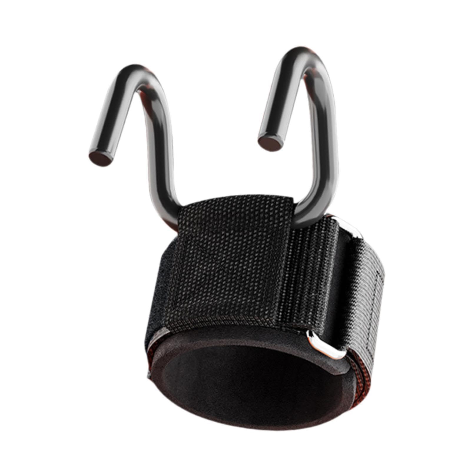 The Style Sutra Weight Lifting Hook Nonslip Deadlift Strap Grip for Men Shrugs Enhanced Grip 6cm Hook Width|1 Weight Lifting Hook Grip| Gloves Straps & Hooks-image-4