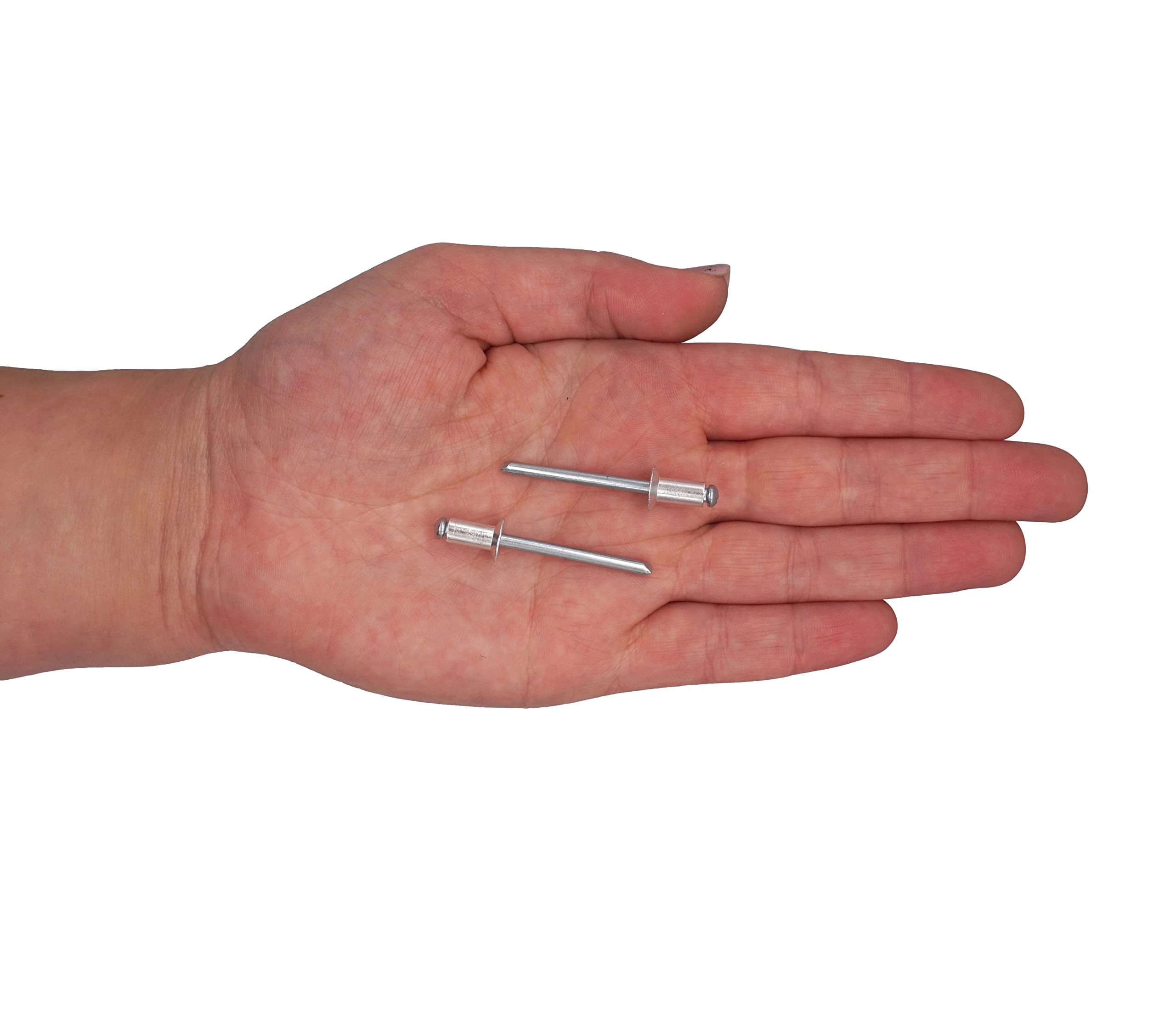 SKIR'CO (600 pièces) Rivets aveugles à tête fraisée en aluminium 4,8 x 10 mm Mandrin en acier Rivets pop