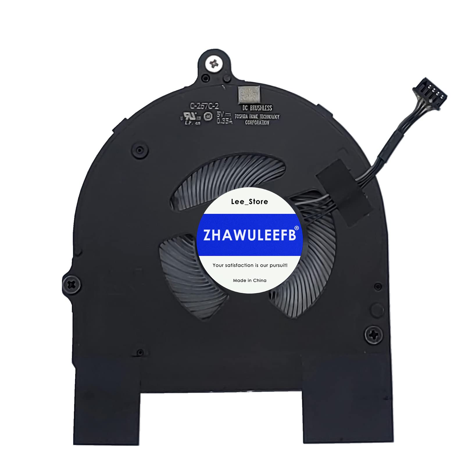 Amazon.com: ZHAWULEEFB Replacement New Laptop CPU Cooling Fan for ...