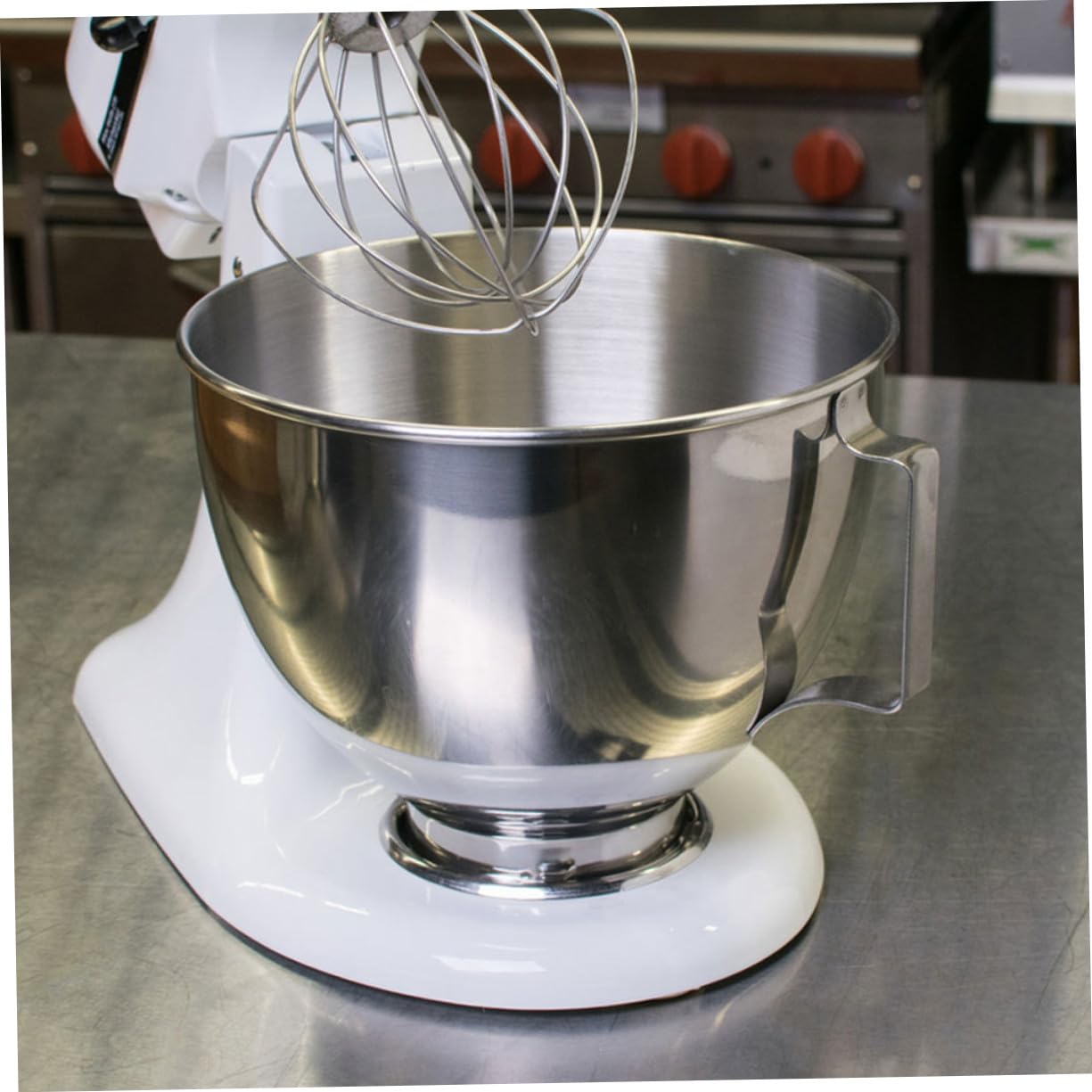 Ciotola per Impastatrice Ciotola Resistente e Versatile 4,5 l in Acciaio Inox Compatibile con Mixer da Cucina per Preparazioni Domestiche