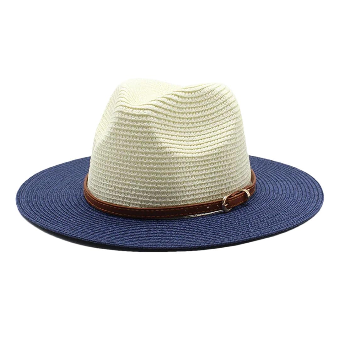 LCUVIMPEX Bucket Hats， Women Straw Sun Hat Multicolor Protection Outdoor Beach(2)