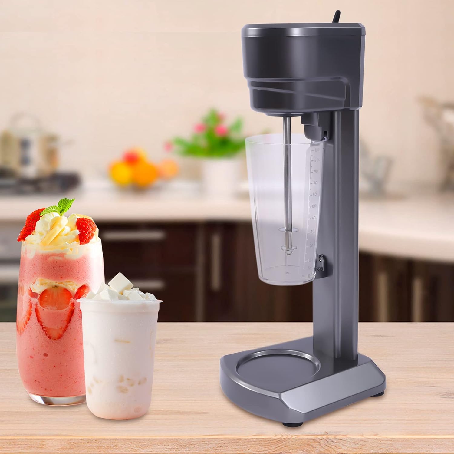 Milkshake Maker Smoothie Machine, Electric Commercial Milk