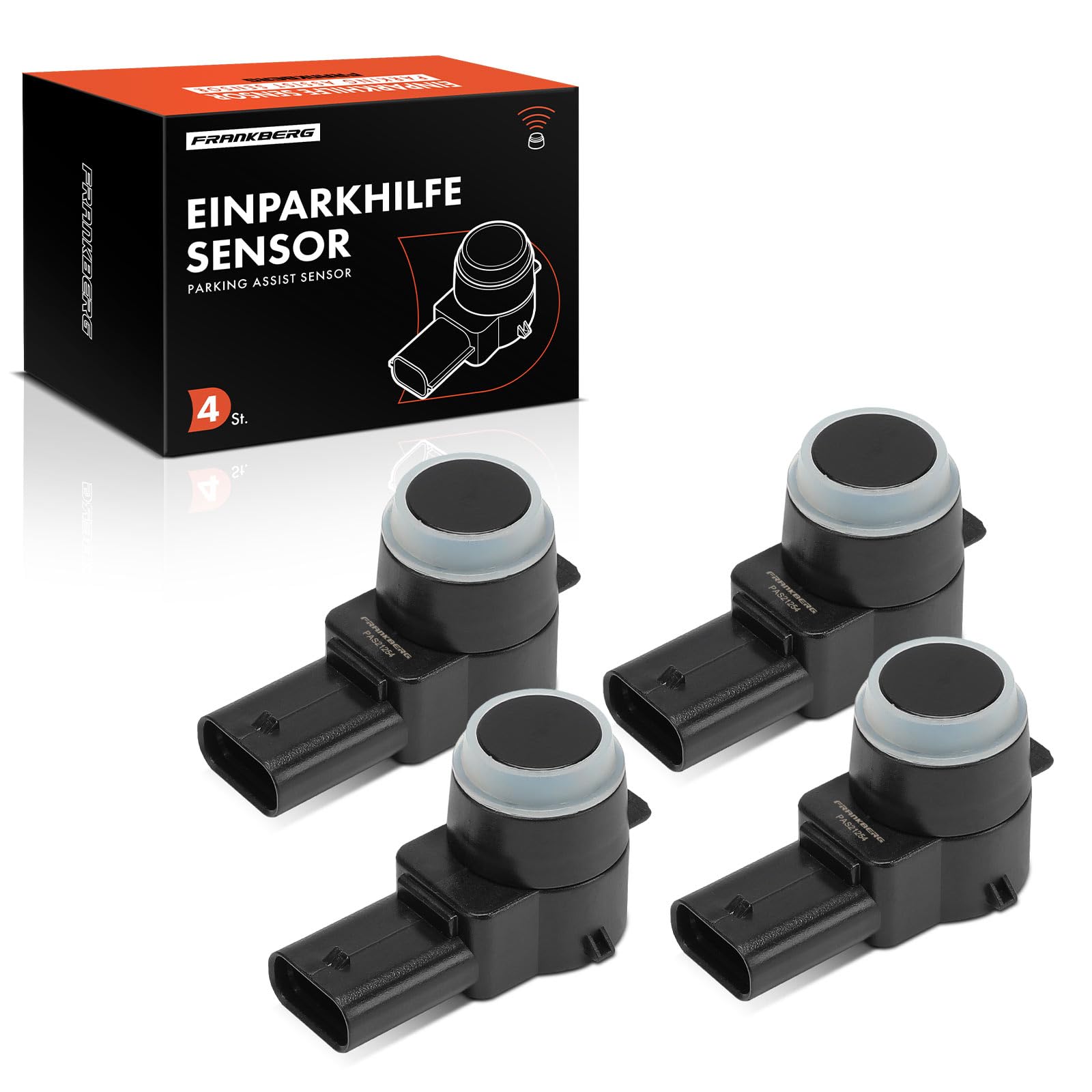 Frankberg 4x Parksensor Vorne Hinten Kompatibel mit A-Klasse W169 1.5L-2.0LElectric 2004-2012 B-Klasse W245 1.5L-2.0LElectric 2005-2011 Replace# V30720022