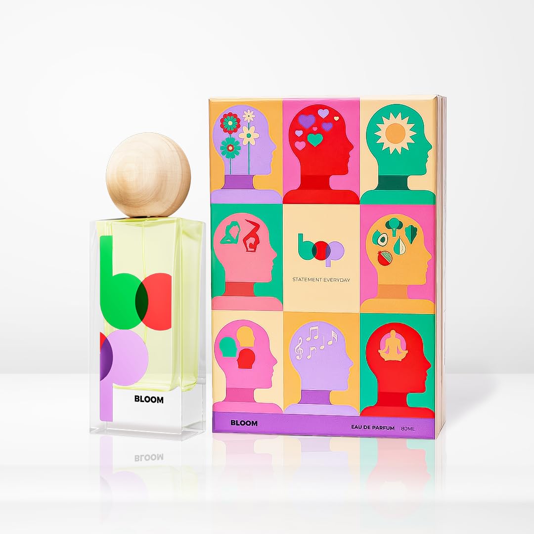 Bloom Floral Eau De Parfum 80ml | Long Lasting Perfume for Man and Woman | Blooming Notes of Grapefruit, Musk, Rose & Cedarwood | Premium Unisex Perfume | Ideal Gift Set