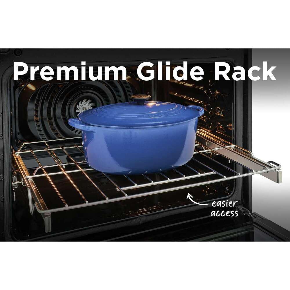 Frigidaire Estante deslizante de acero inoxidable de 27 pulgadas | Estante telescópico para hornos
