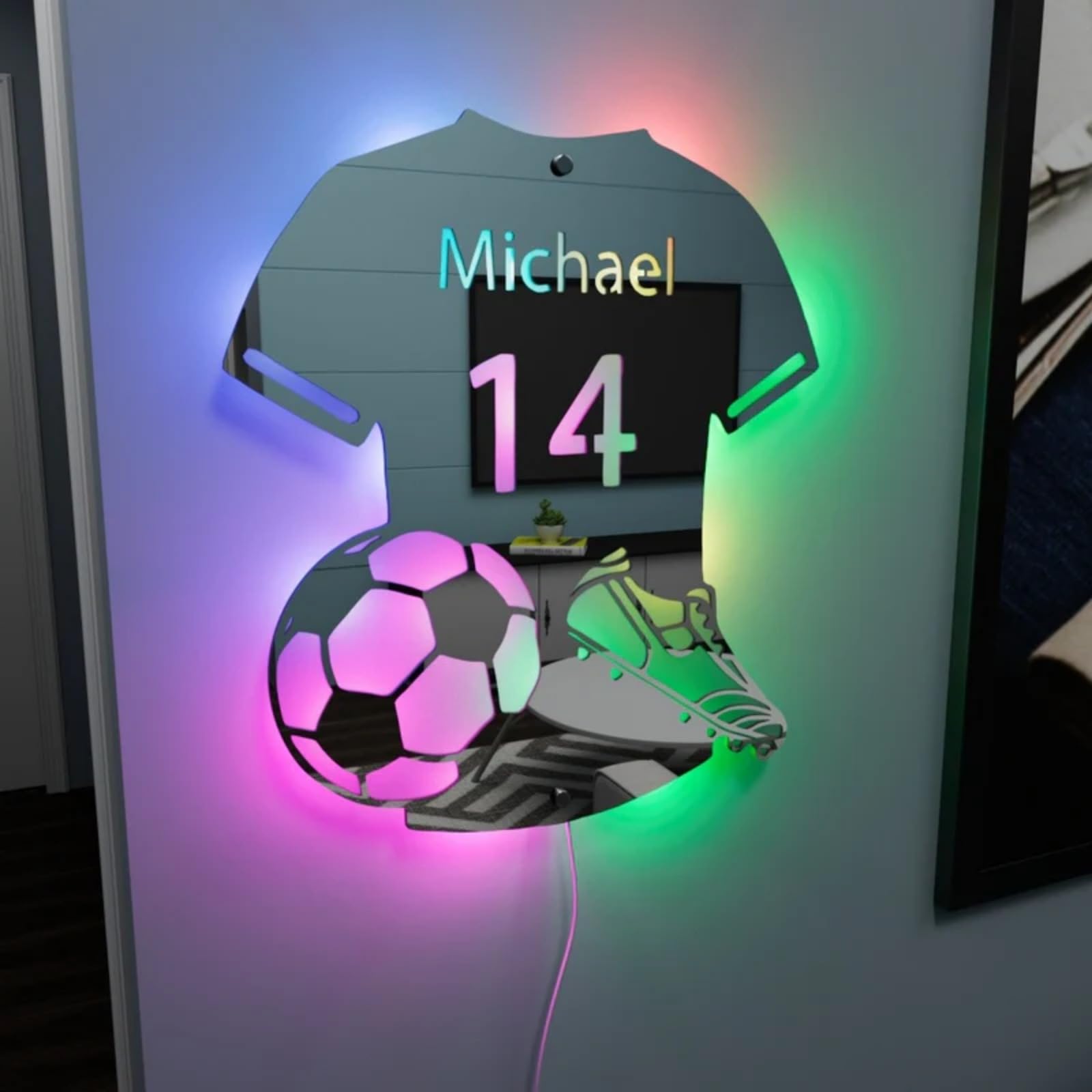 Insegna da parete a LED al neon personalizzata di League of Legends, decorazione da parete per sala giochi LOL, regalo per bambini, regalo di Natale per fidanzato, poster con insegna a LED