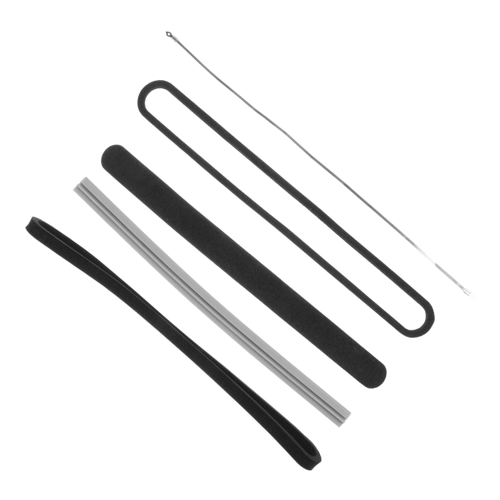 Kit de Reparación para Selladora al Vacío, Tira de Sellado y Tira Térmica de Silicona, Alambre Calefactor Resistente a Altas Temperaturas, Accesorios para Máquinas Selladoras