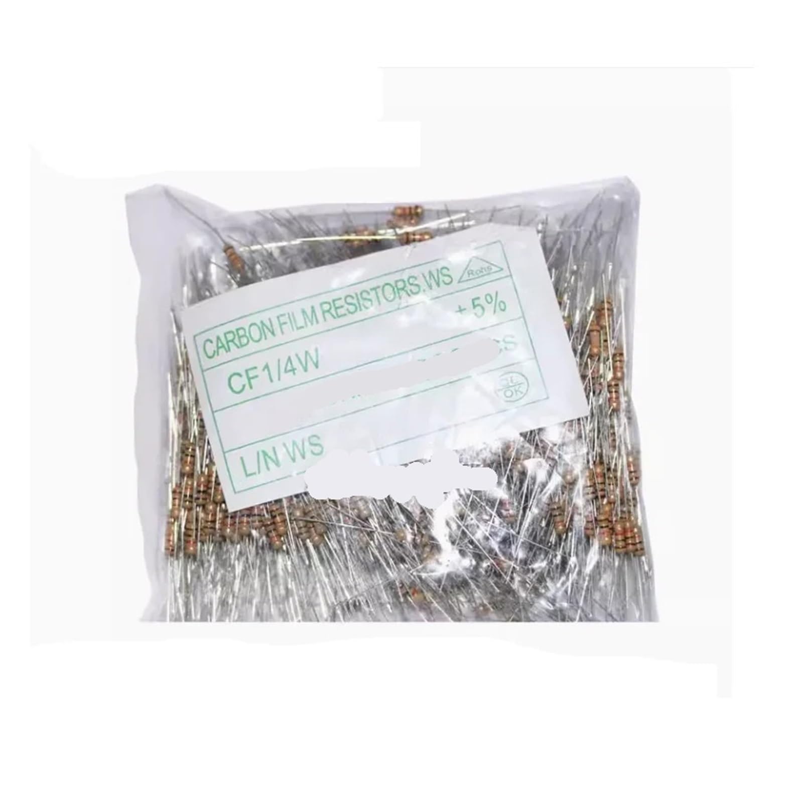 Résistance 2K ohm pour stabiliser la tension de vos cartes de prototypage DIY (10 pcs)