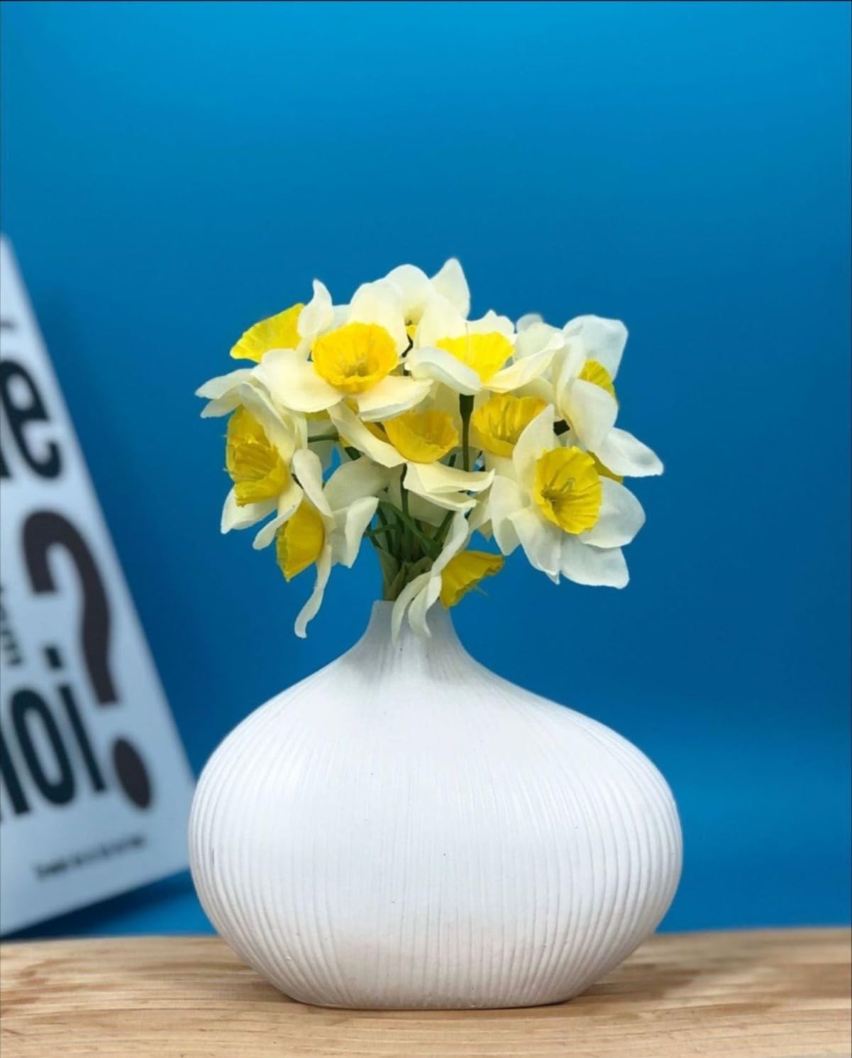 SATYAM KRAFT 1 Pcs Small Resin Vase for Home Decor | Decorative Flower Pot Showpiece for Living Room, Bedroom, Office, Balcony, Center Table, Gifts | Lightweight (White, 10.5 cm, Only Vase)-image-47