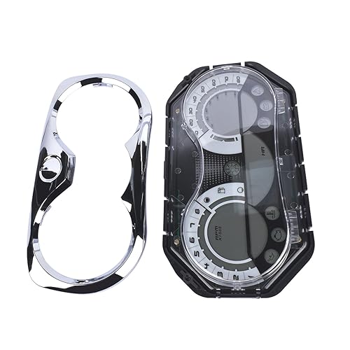 Miniatura 6 de 278002270 Actualización de medidor de velocímetro LCD con bisel cromado de repuesto para SeaDoo GTX RXP RXT Wake 2006-2011 OEM # 278002328,