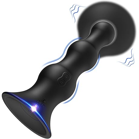 7.25'' Automatic Intelligent Inflatable Butt Plug Prostate Vibrator Anal Dildo