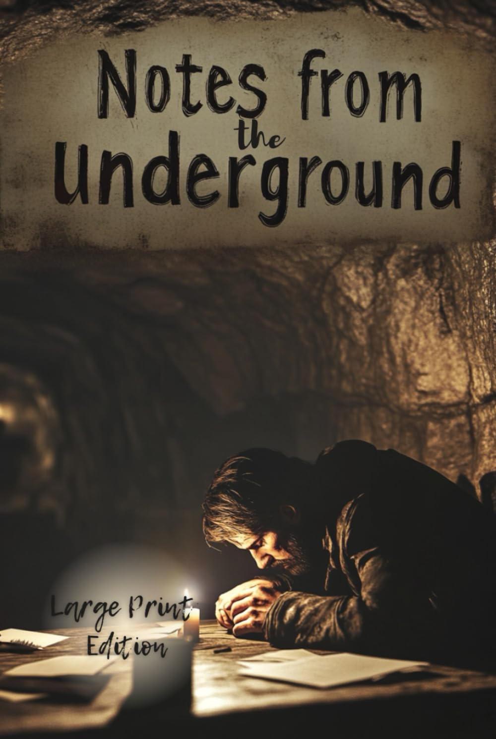 Notes from the Underground (Large Print Edition): A philosophical monologue on isolation, free will, and the irrationality of human nature      Hardcover – Large Print, May 11, 2025