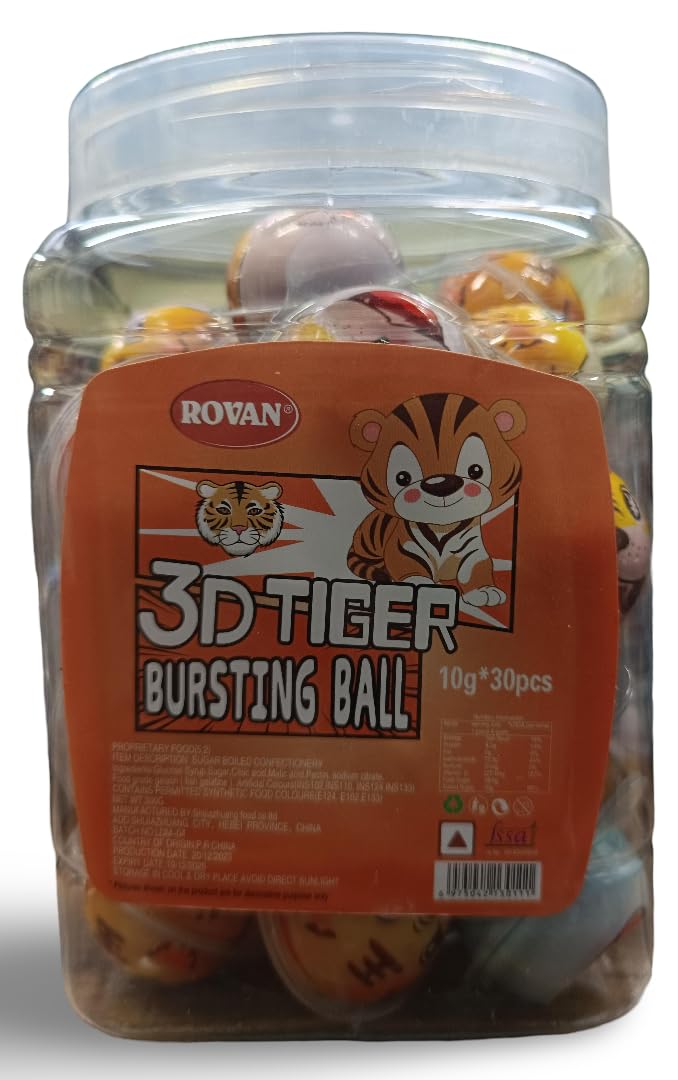 See full amazon price history chart for Rovan 3D Bursting Milk Gummi Soft Juicy Candy Ball Each 10gm Pack Of 30 Pieces (Tiger) Rovan 3D Bursting Milk Gummi Soft Juicy Candy Ball Each 10gm Pack Of 30 Pieces (Tiger) (B0CVTVQHRH) Amazon Price History, Amazon Price Tracker