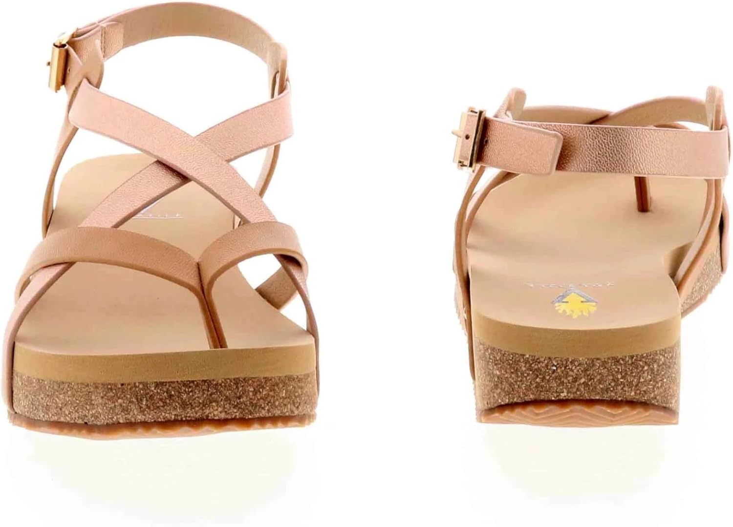 VOLATILE Women's Engie Multi Strap Thong Sandal