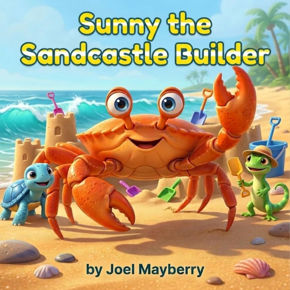 Sunny the Sandcastle Builder: A Book About Friendship And Teamwork, For Kids Ages 3 To 7