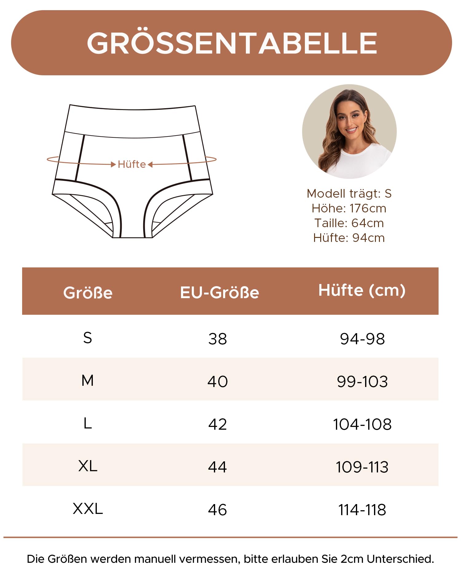 INNERSY Bokserki damskie, bawełniane, wysoka talia, bokserki chłopięce, bielizna 4 sztuki