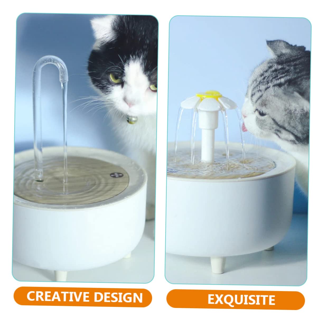 INOOMP 36stücke Teiliges Set Katzenbrunnen Filter Hochwertiger Aktivkohle Und Schwammfilter Für Trinkbrunnen Effiziente Wasserfiltration Für Haustiere
