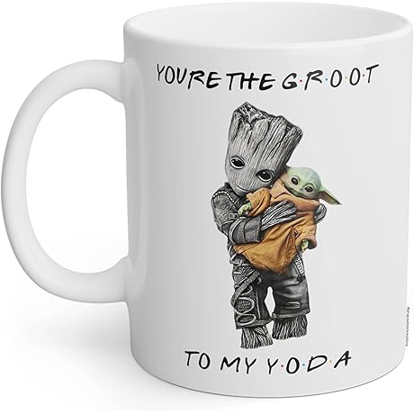 Groot To My Grogu Mug