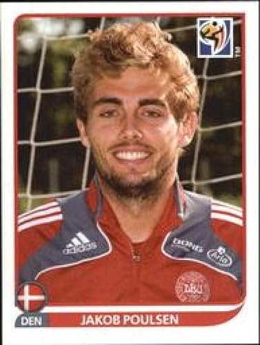 2010 Panini FIFA World Cup Stickers #364 Jakob Poulsen Denmark Official Soccer Album Sticker (2 inch X 1.5 Inch) in Raw Condition (NM or Better)