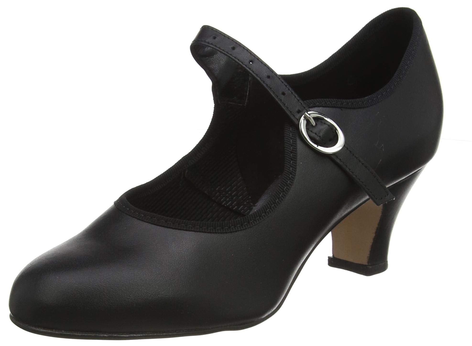 Freed of London Women's Show2 Dance Shoe, Black, 7.5 UK