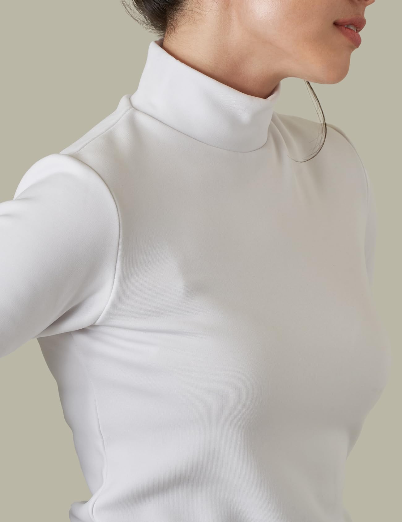LAPASA Donna Maglia Termica Collo a Lupetto L87 L89 - Abbigliamento Termico Traspirante a Maniche Lunghe Fodera in Pile Strato Base
