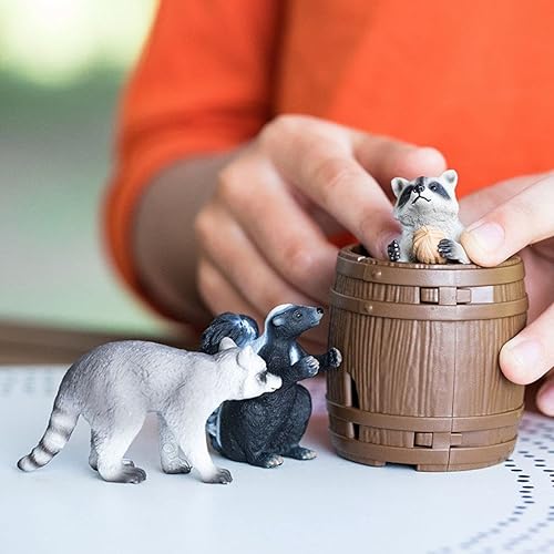 Miniatura 2 de Schleich Wild Life, juego de 5 piezas, juguetes de animales para niños y niñas de 3 a 8 años de edad, traviesa nuez