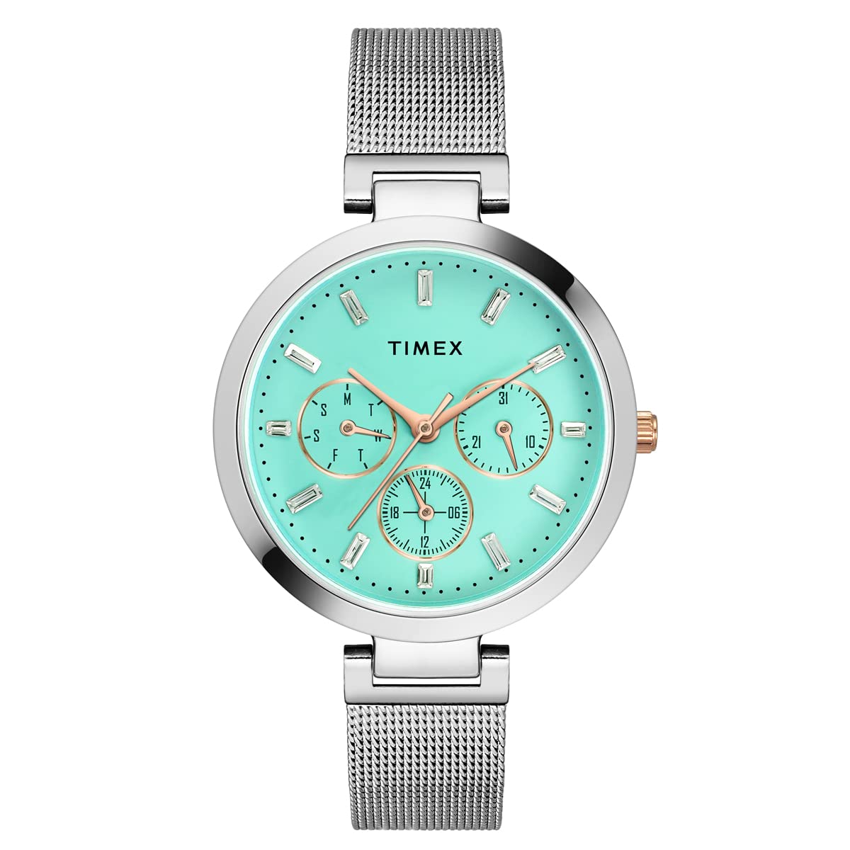 TIMEX Analog Blue Dial Women Watch - TW000X241 (B0BT7W36ML) Amazon Price History, Amazon Price Tracker