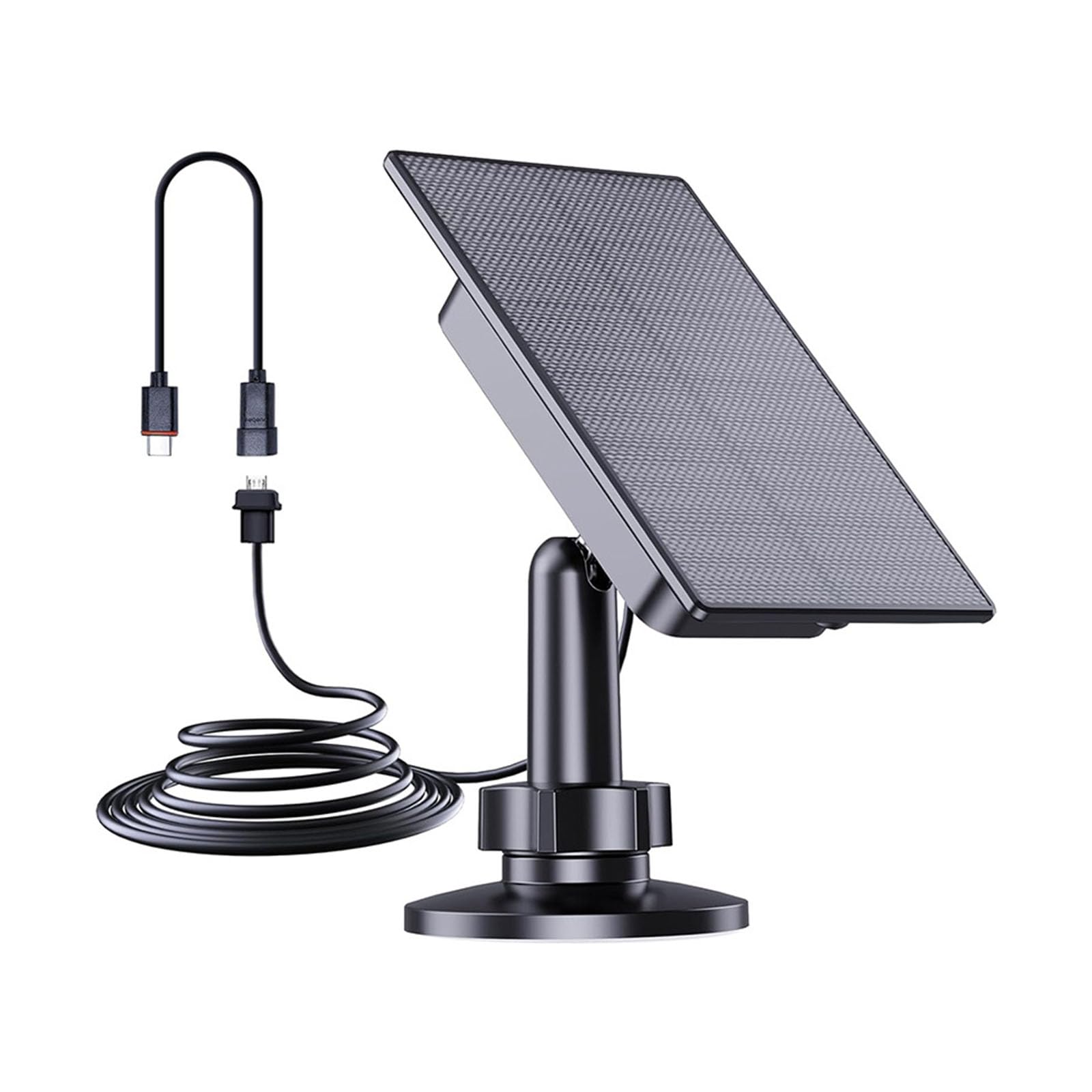 Kaeltsyn Multicolor 2W Solar Panel For Outdoor Security Cameras With 3 Meter Cable Weatherproof Abs Housing Adjustable Solar Panel