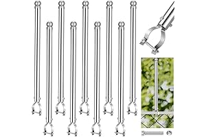 9 Pcs Chain Link Fence Post Extension 25 Inch