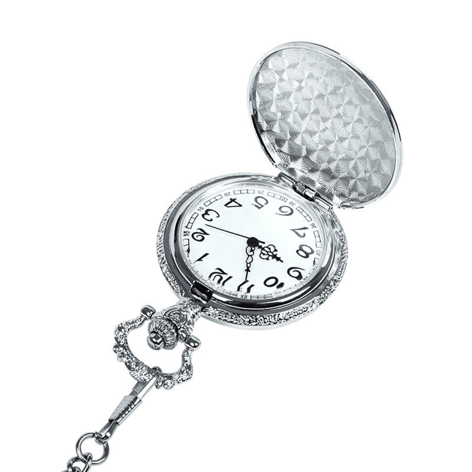 Orologio da Tasca, Collana Steampunk, Regali di Natale, Laurea, Compleanno, Festa del papà