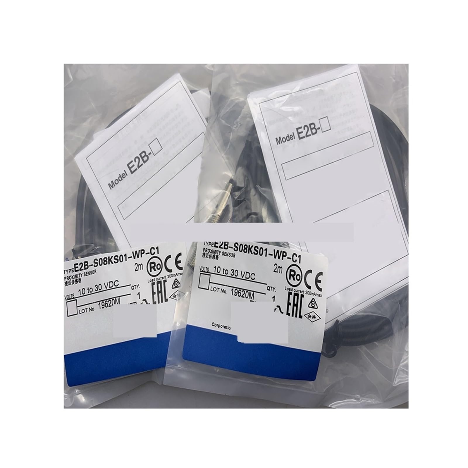 Détecteur de proximité E2B-S08KS01-WP-B1 pour automatisme industriel