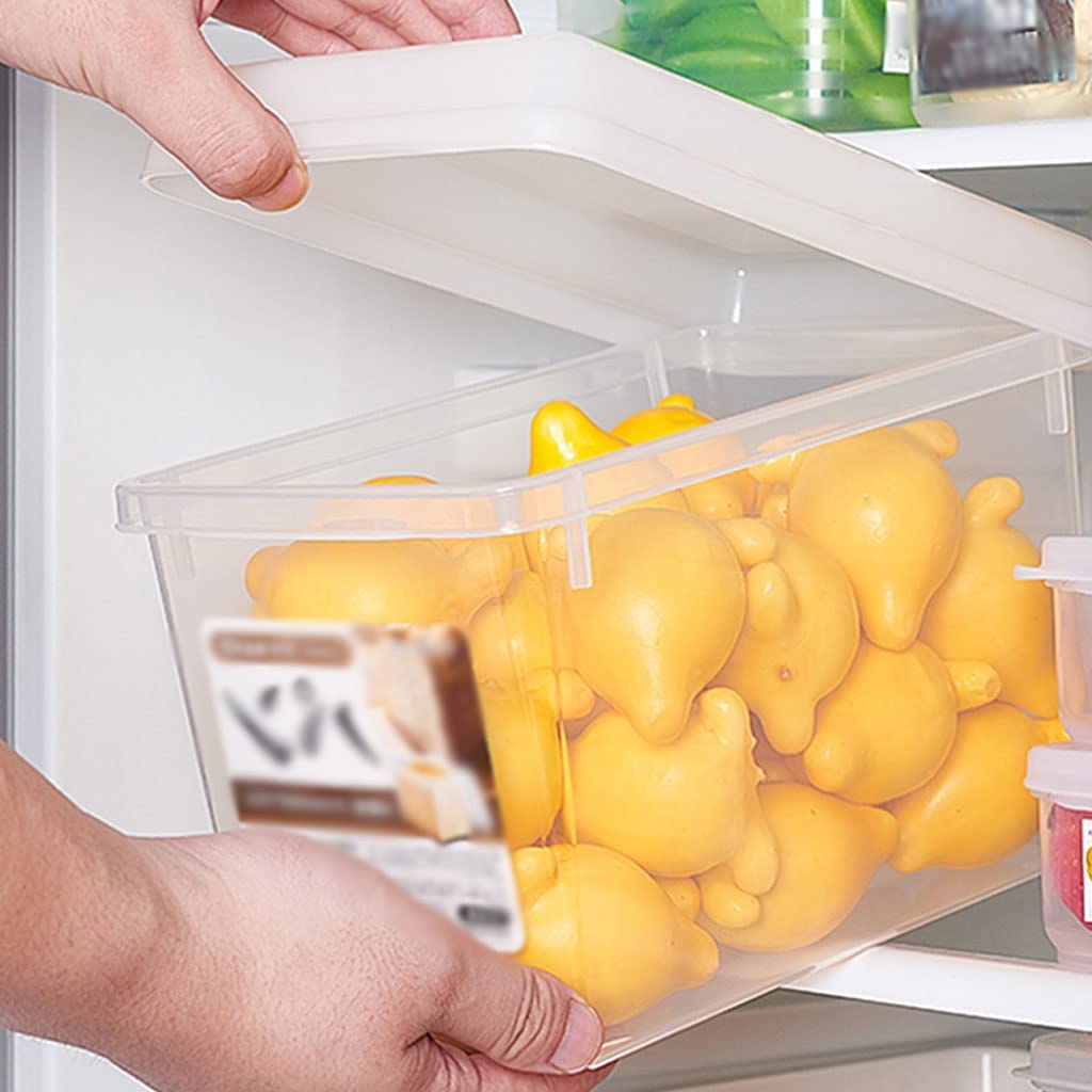 LIOONS Contenitore per Il Pane Resistente e Sicuro, portapane in plastica Trasparente, portapane Portatile, Grande capacità e Pratico portapane