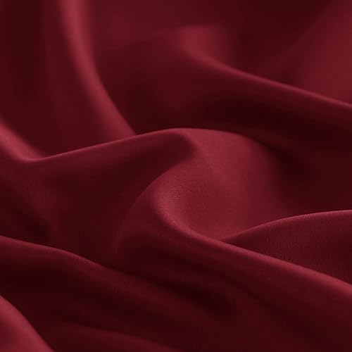 Miniatura 130 de DWCN Cortinas para puerta francesa: cortina térmica con bolsillo para barra para puertas con ventana de cristal, puertas de cocina y patio