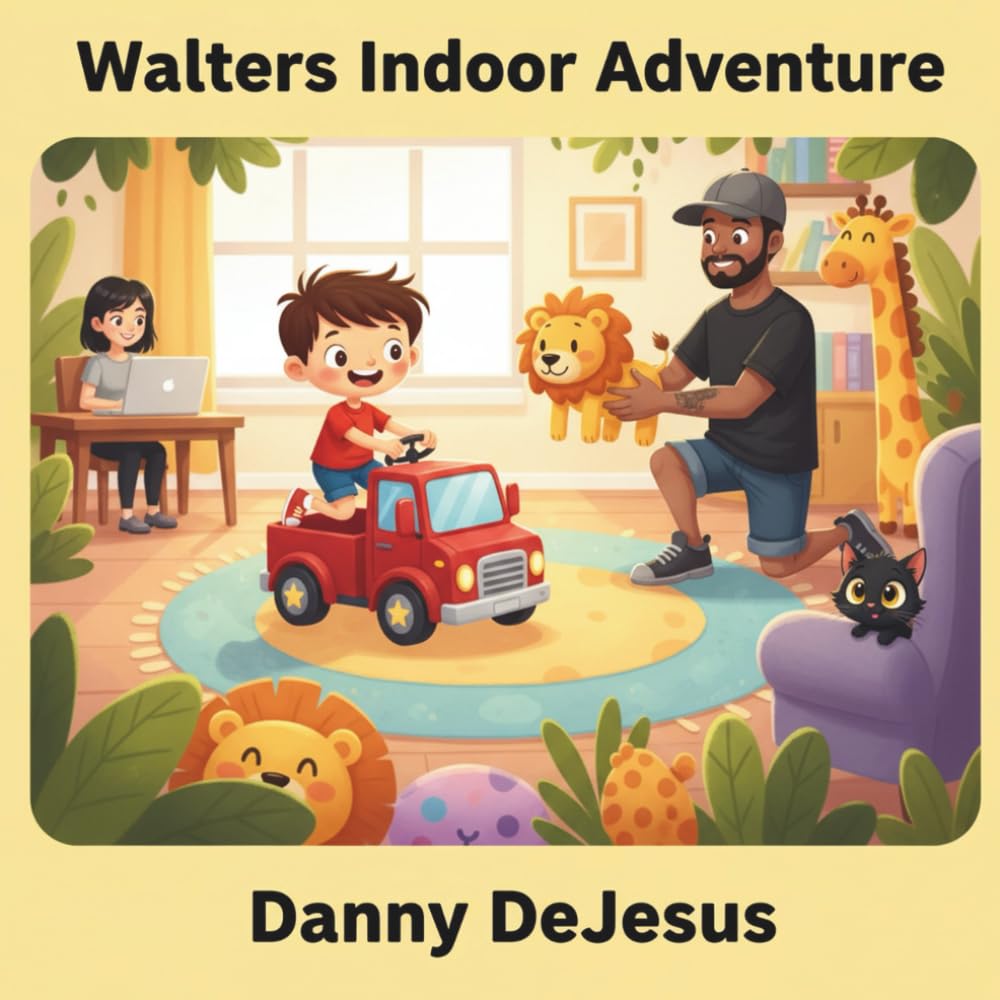 Walter’s Indoor Adventure: A Cozy Story About Imagination, Bravery, and Family