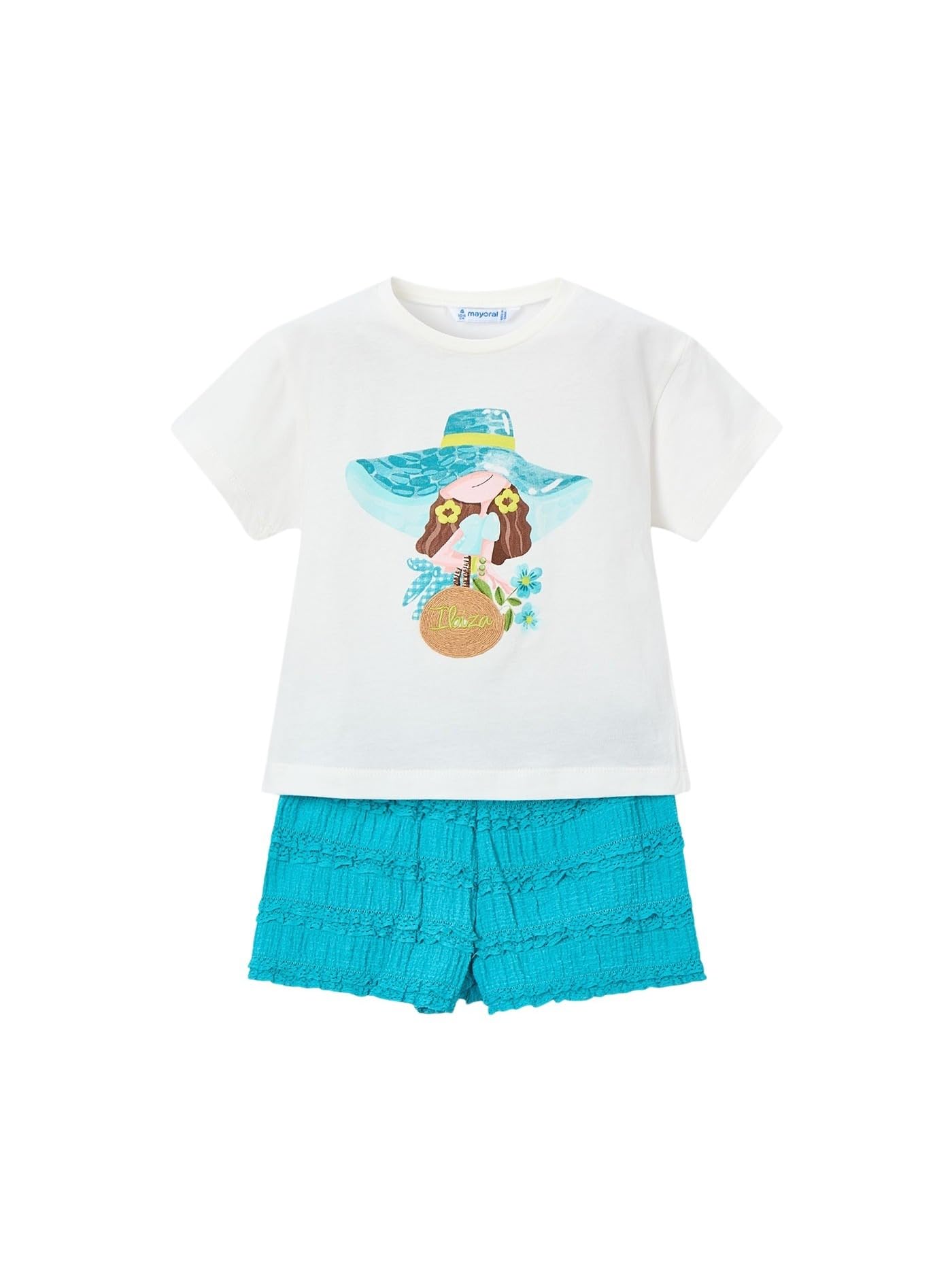 Mayoral Compl. Short Fantasia per Bambine e Ragazze Pacifico