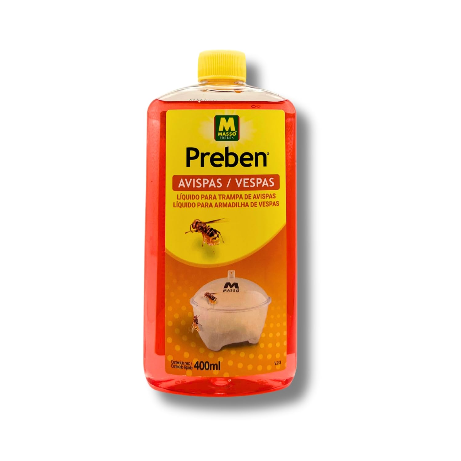 Líquido para Trampa De Avispas Y Avispones 400 Ml – Atrayente Concentrado para Exterior, hasta 4 Trampas por Envase, Duración 30-40 Días, Jardín, Piscina Y Terraza – Preben | Nexum Market — view 3