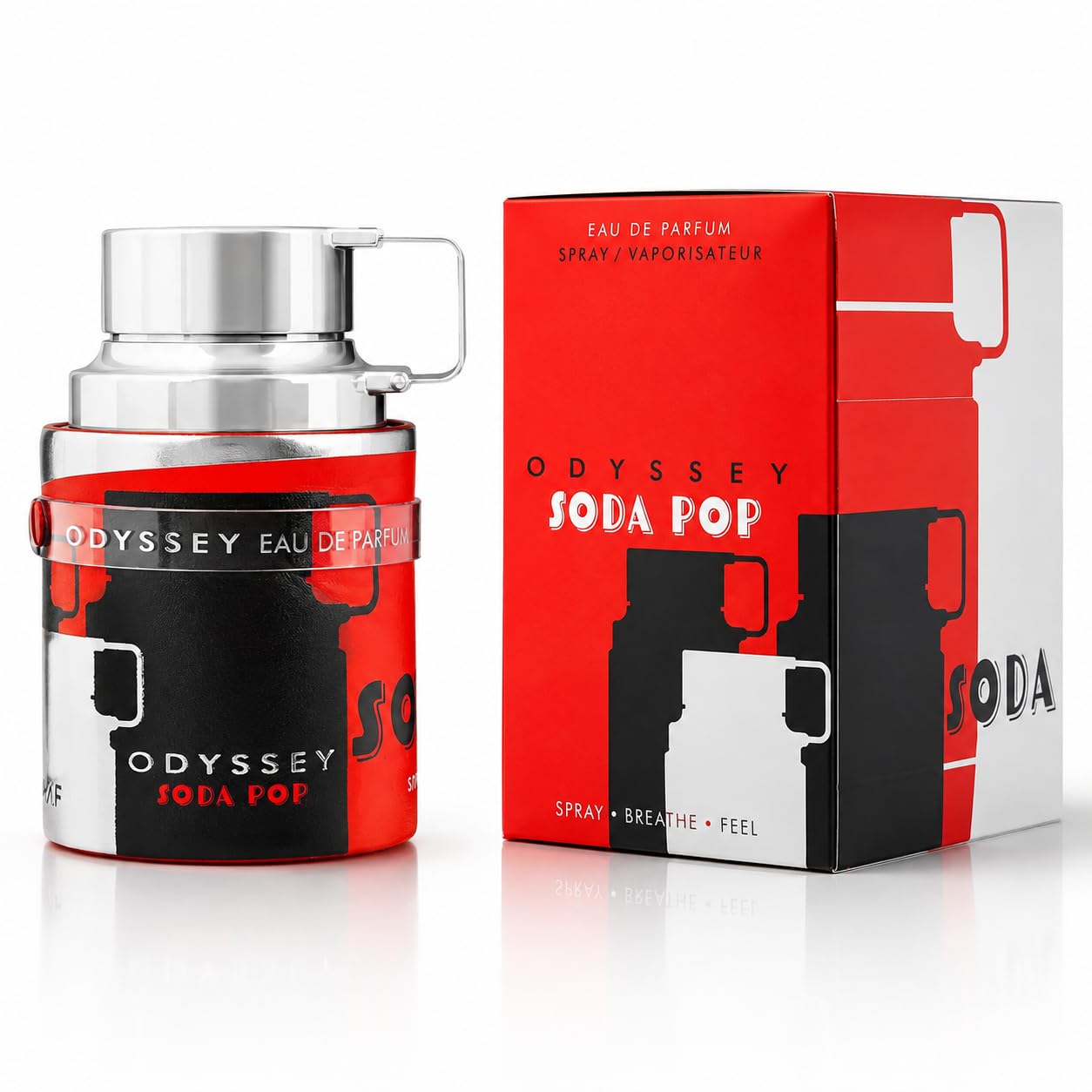 Odyssey Soda Pop Eau De Parfum 100 ml | Una fragancia vibrante y efervescente que encarna la energía lúdica y el encanto moderno.