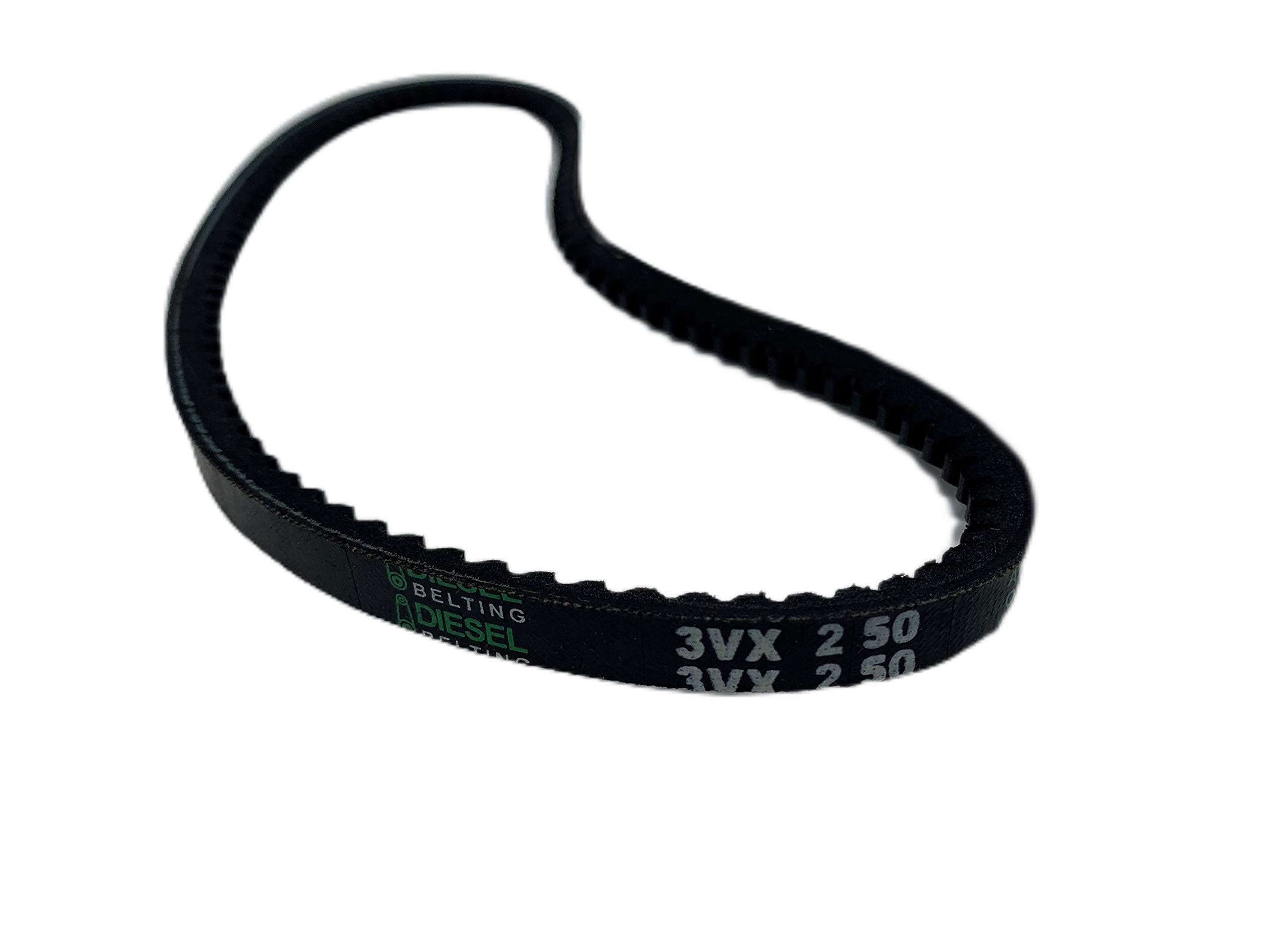 Diesel 3VX250 Cogged V-Belt 3/8 x 25in