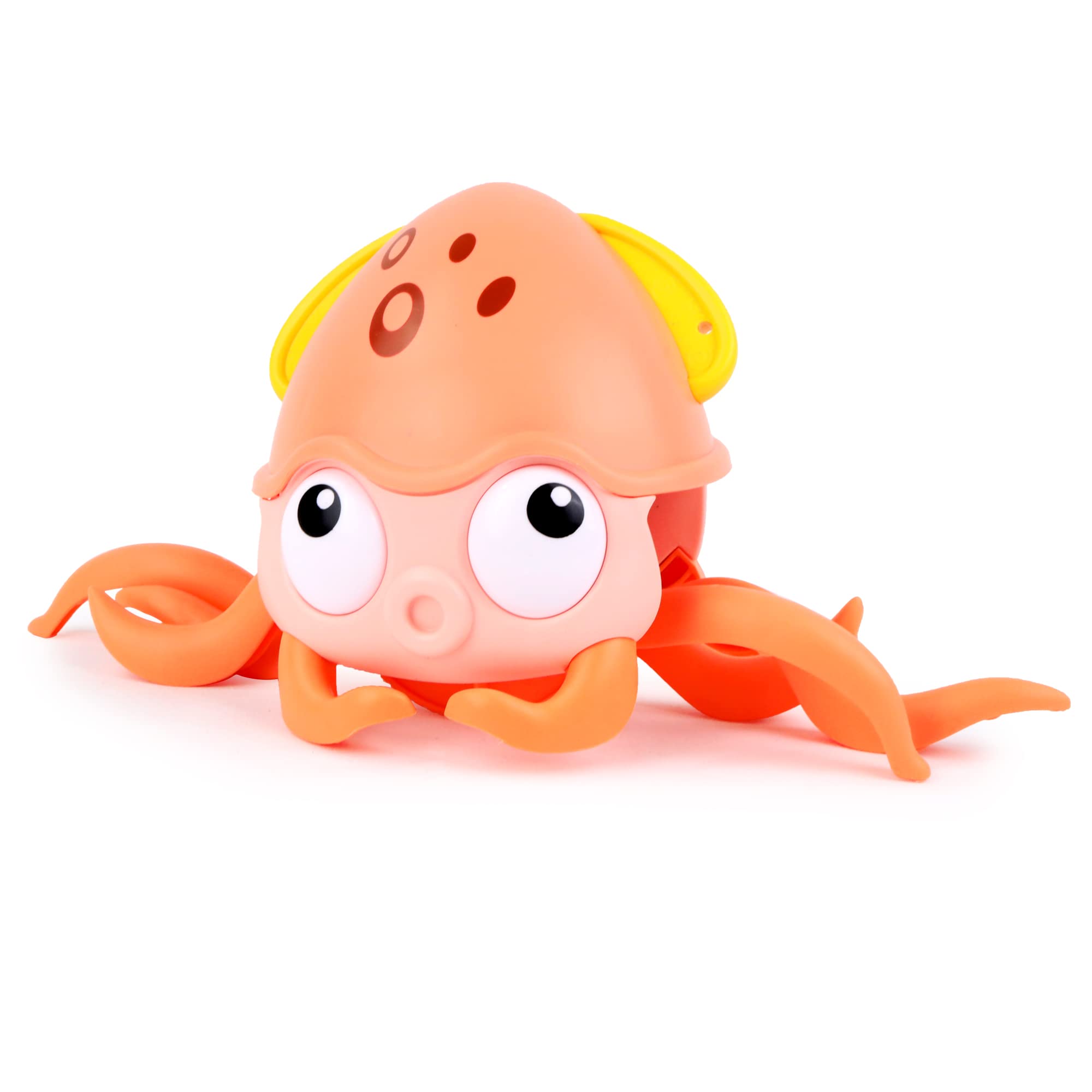 J.A.D.E - Jouet À Remonter Poulpie La Pieuvre - Jeux À Tirer - 048882 - Sans Piles et Fonctionne Dans l'Eau - Rose - Plastique - Jeu Pour Enfant J.A.D.E - Jouet À Remonter Poulpie La Pieuvre - Jeux À Tirer - 048882 - Sans Piles et Fonctionne Dans l'Eau - Rose - Plastique - Jeu Pour Enfant
