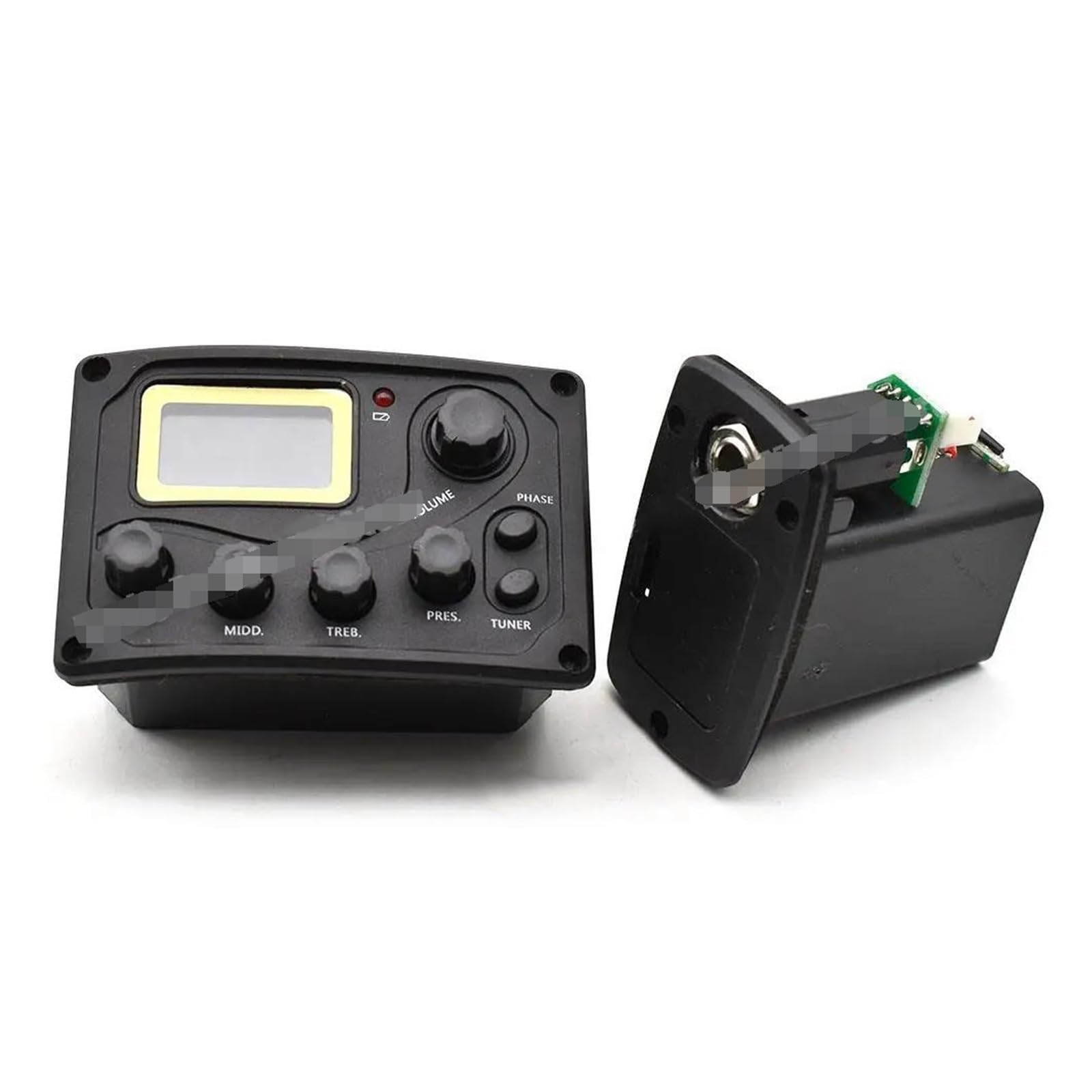 Equalizzatore EQ Pickup Piezoelettrico Per Preamplificatore Per Chitarra A 4 Bande Da 10 Set Per Chitarra Acustica