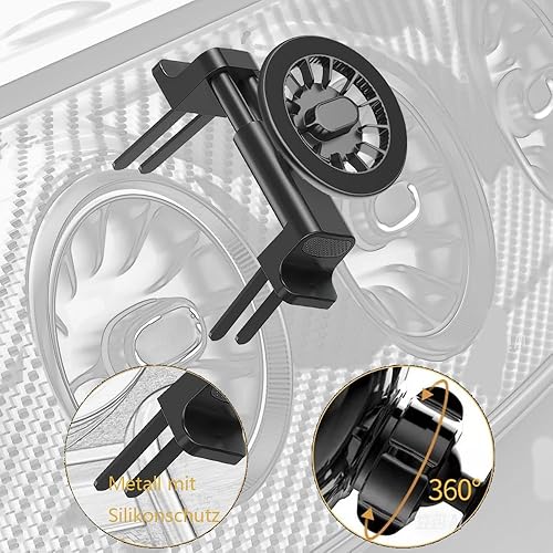 Miniatura 2 de Soporte magnético para teléfono Mini Cooper R56 F56 Smart 451 453 Alfa Romeo Mito Fiat 500 Berlingo Renault Alaskan Clio Mercedes