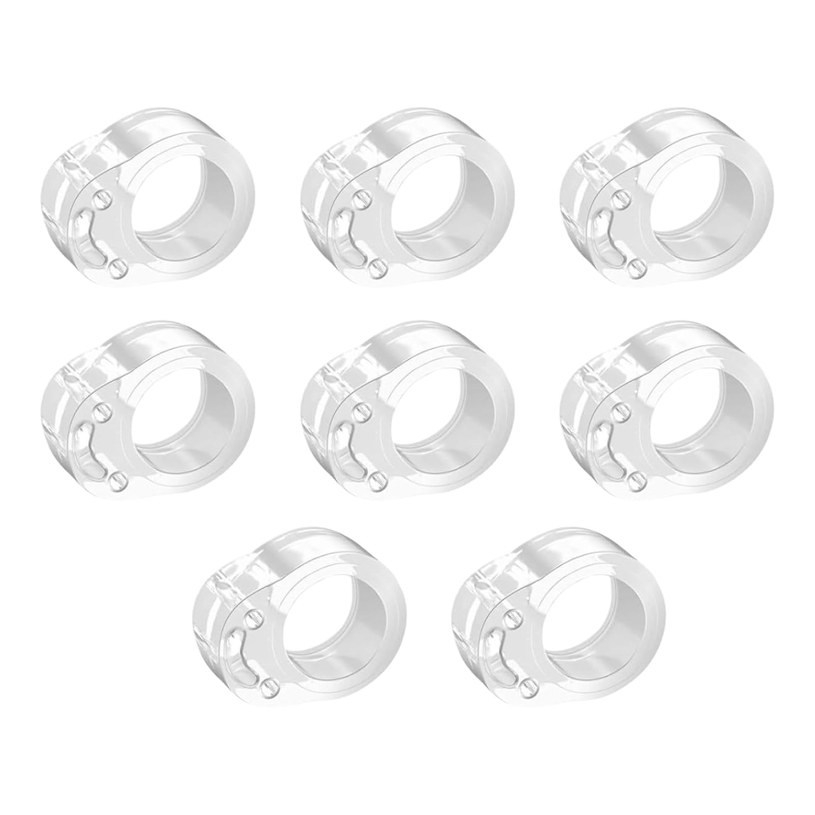 Invisible Door Bumpers Noises Reduction Silicone Stoppers Wall Guard for Glass Wooden Protecting Universals Grip Bumpers