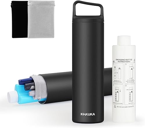 Insulin Cooler Travel Case, Medication Diabetes Supplies, 60H Insulin Pens Cold Bottle, 5-in-1 Diabetic Medicine Cooler, TSA Approved, with Gel Ice