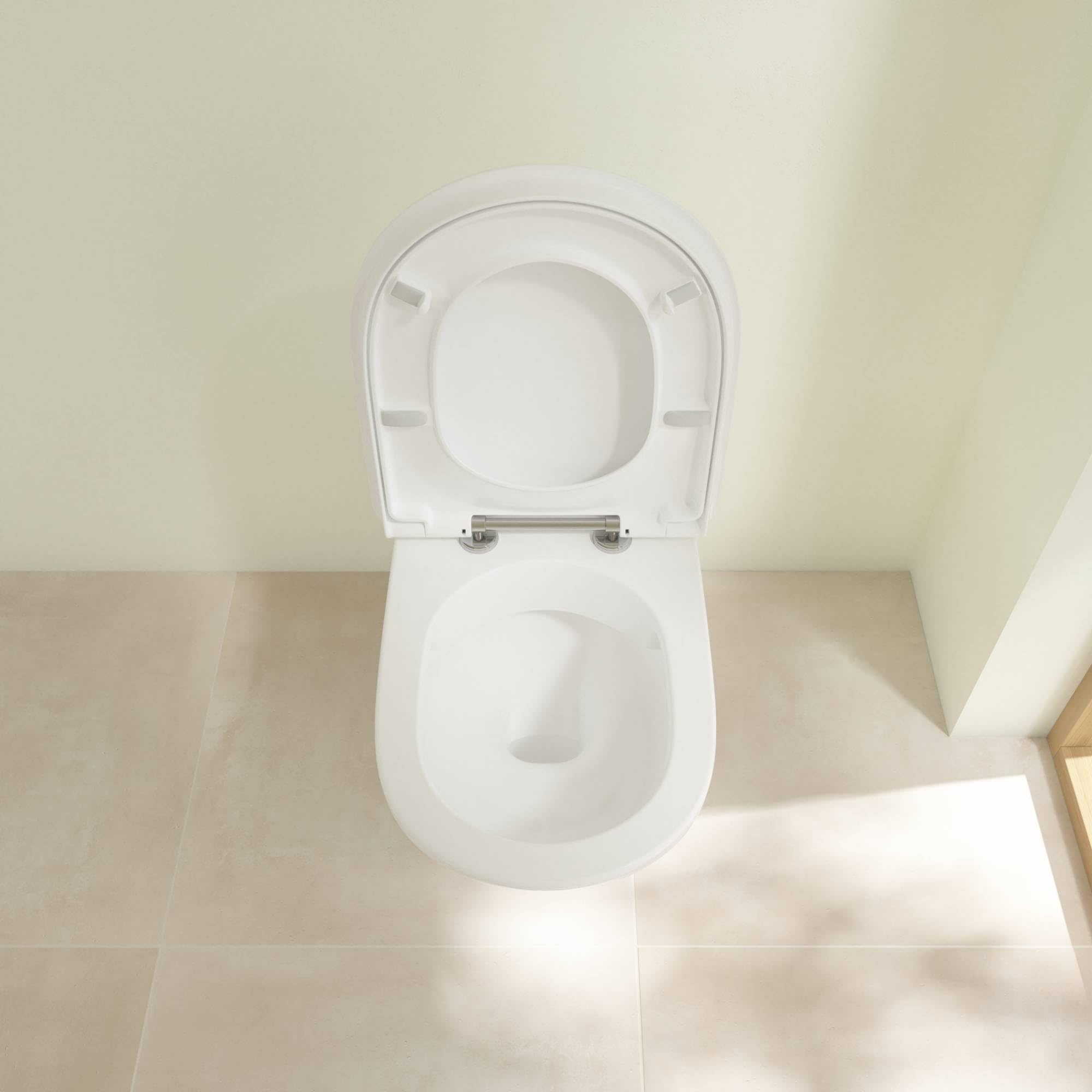 WC suspendu PMR sans bride VILLEROY ET BOCH O.novo