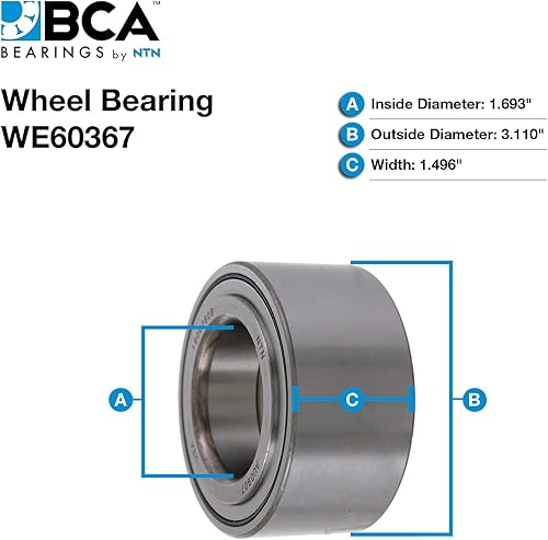 Miniatura 5 de BCA WE60367 Rodamiento de rueda