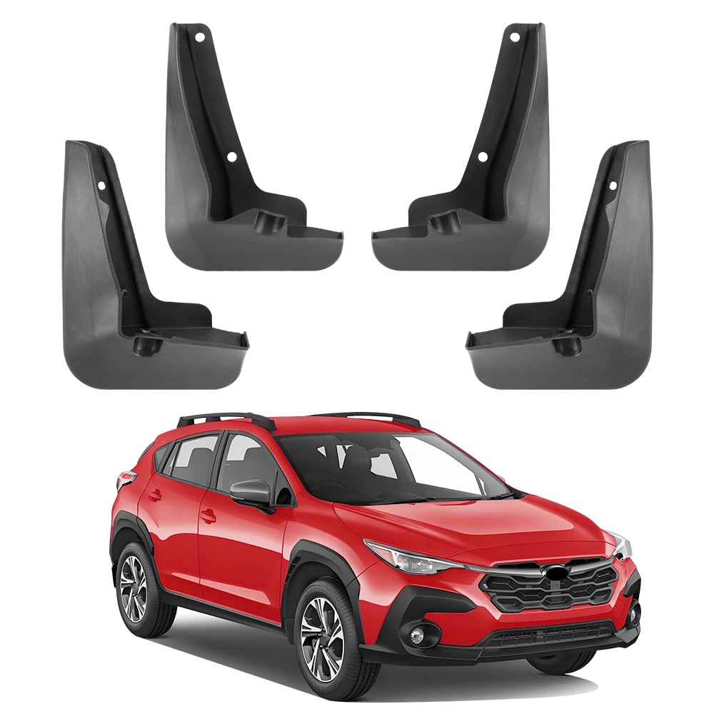 XUKEY 4PCS Mud Flaps For Subaru Crosstrek GU 2024 2025 - Front & Rear Splash Guards