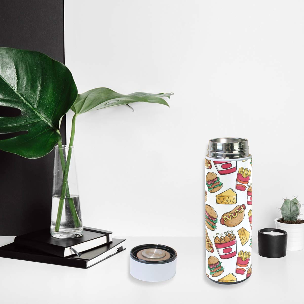 Thermos Thermos thermos in acciaio inox, isolamento a doppia