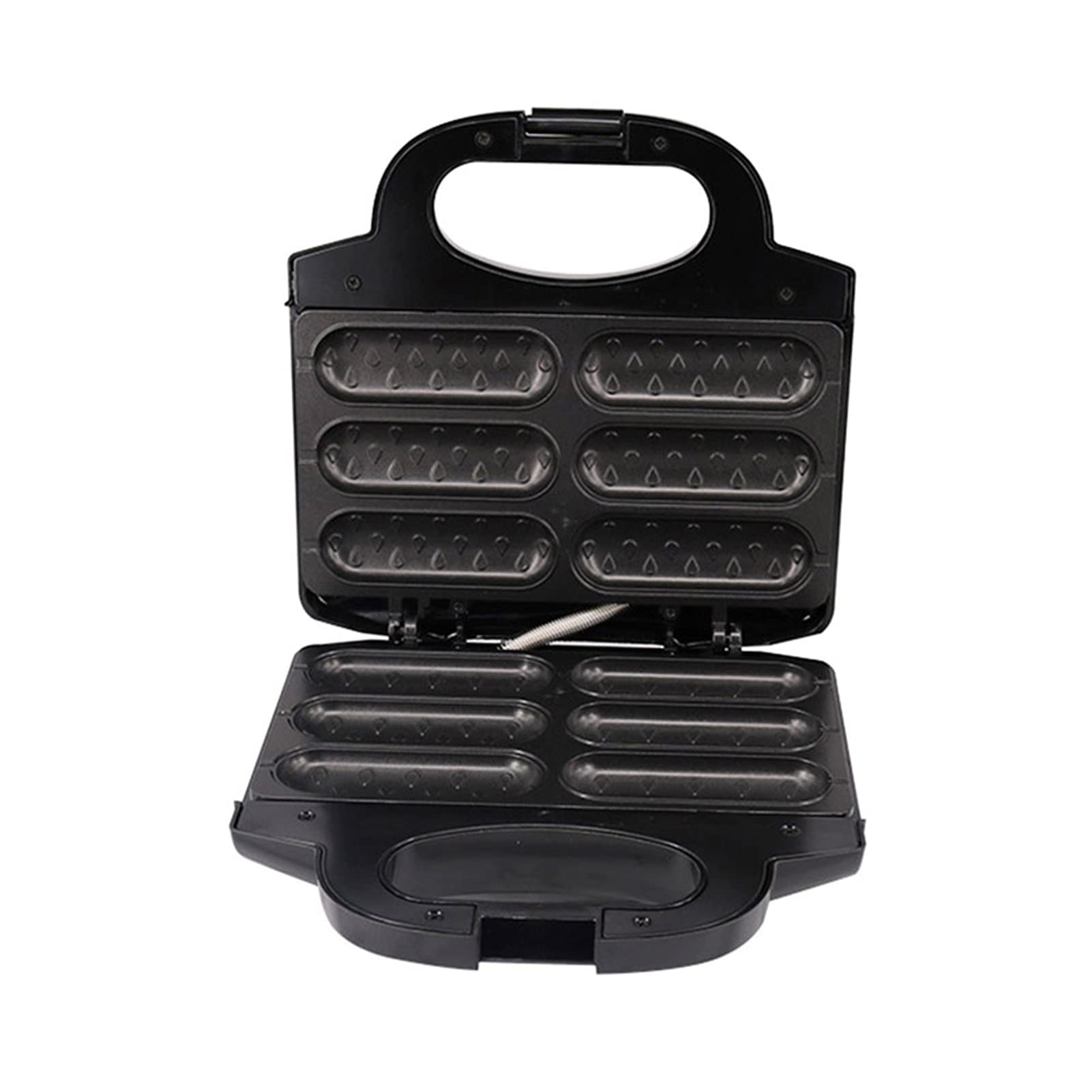 Electric Hot Dog Maker n Dog Waffle Sti Maker Sausage Hine Non-sti Coating Cook 6 Hot Dogs at a Time EU Plug_-image-32